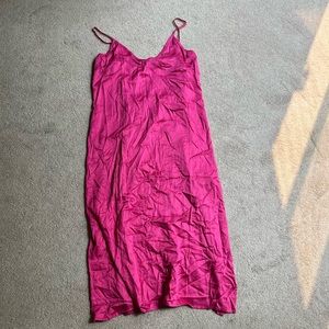 Never worn pink slip dress!